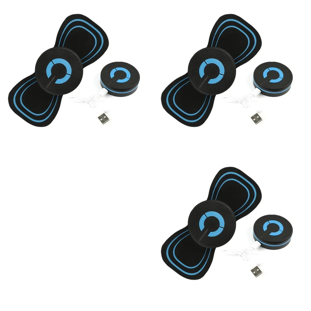 Mini Massager Smart Cervical Spine Massage Sticker with EMS technology for muscle relief