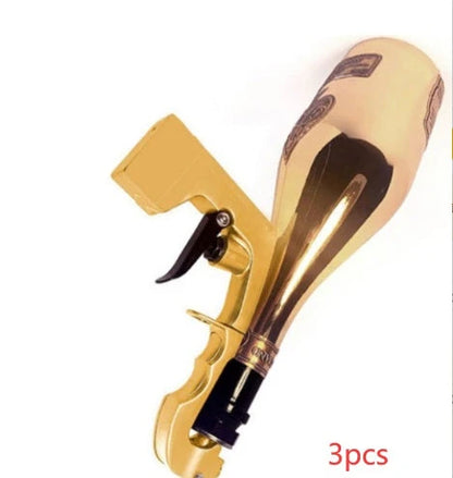 Champagne Bottle Sprayer - A versatile tool that transforms any champagne bottle into a sparkling party trick with its precise spray control and ergonomic design.