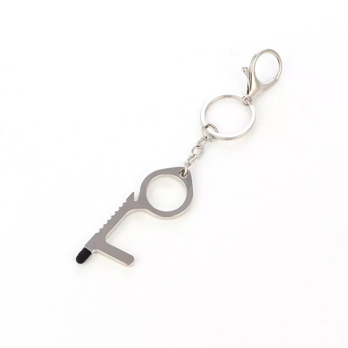 Alloy protective door opener keychain in various colors