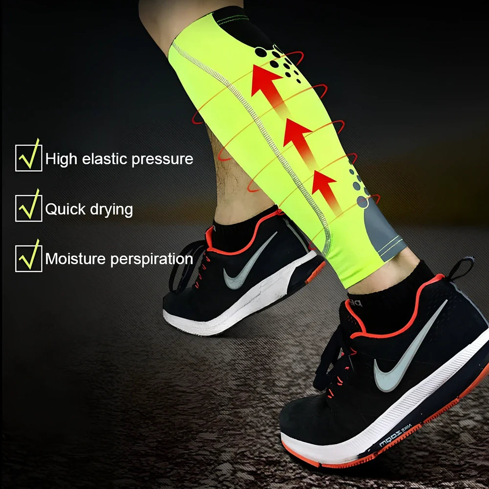 ZMHTDREAMHUNTER knitted sports leg sleeves in seven colours with 29-31cm calf compression