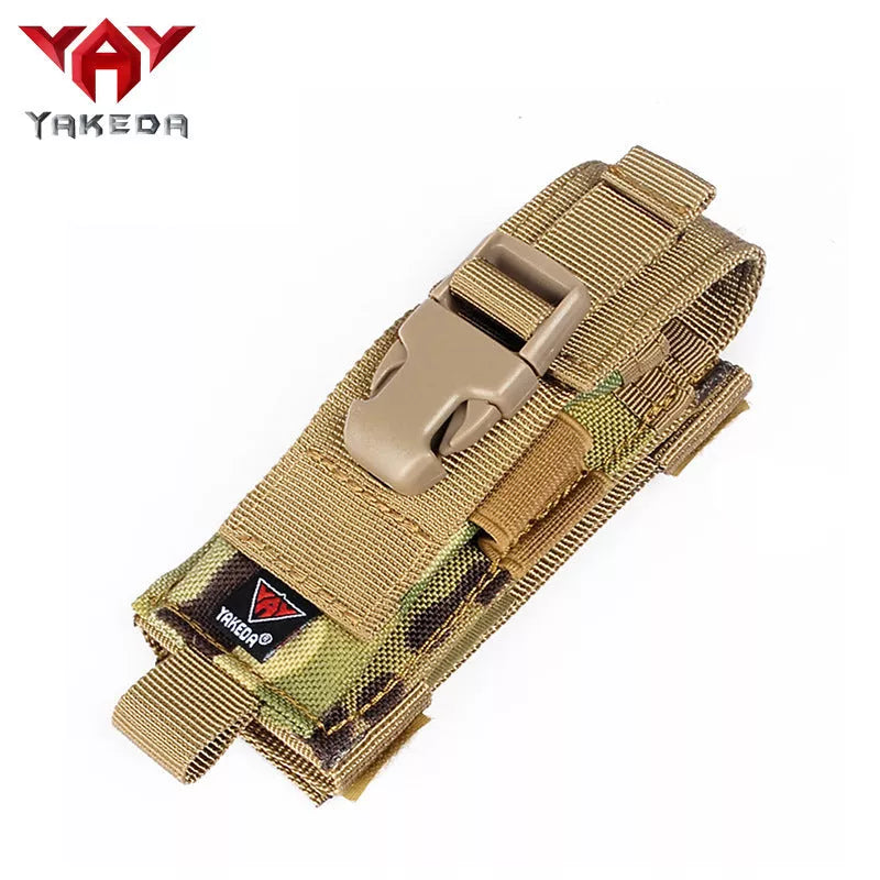 Multi-function mountaineering camping bodypack in durable nylon, available in mud and black ACU