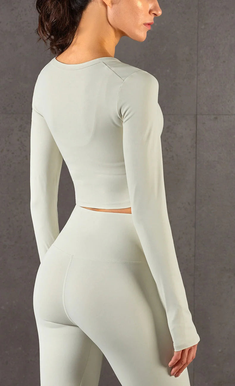 High-elastic tight-fitting slim finger sleeves for fitness in various colors