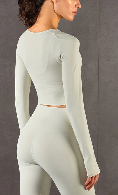 High-elastic tight-fitting slim finger sleeves for fitness in various colors