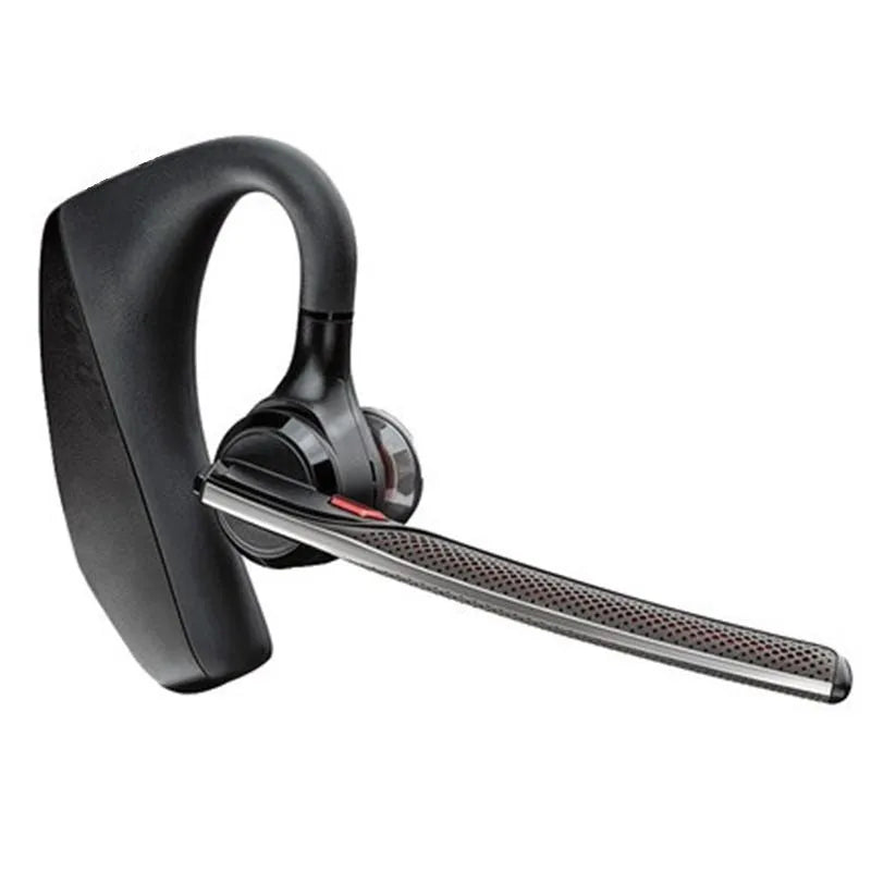 Black stereo large battery Bluetooth sports headphones showing battery display and USB port