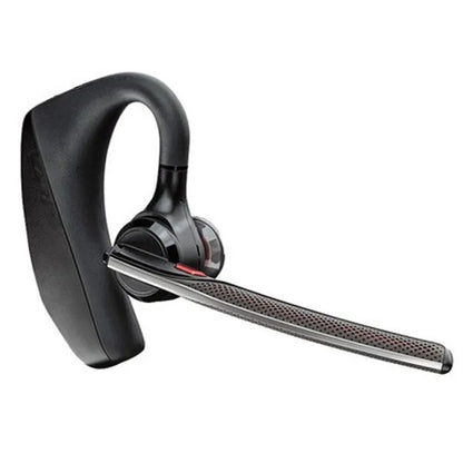 Black stereo large battery Bluetooth sports headphones showing battery display and USB port