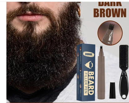 Premium beard pencil for flawless facial hair styling and filling in patchy, thin beards