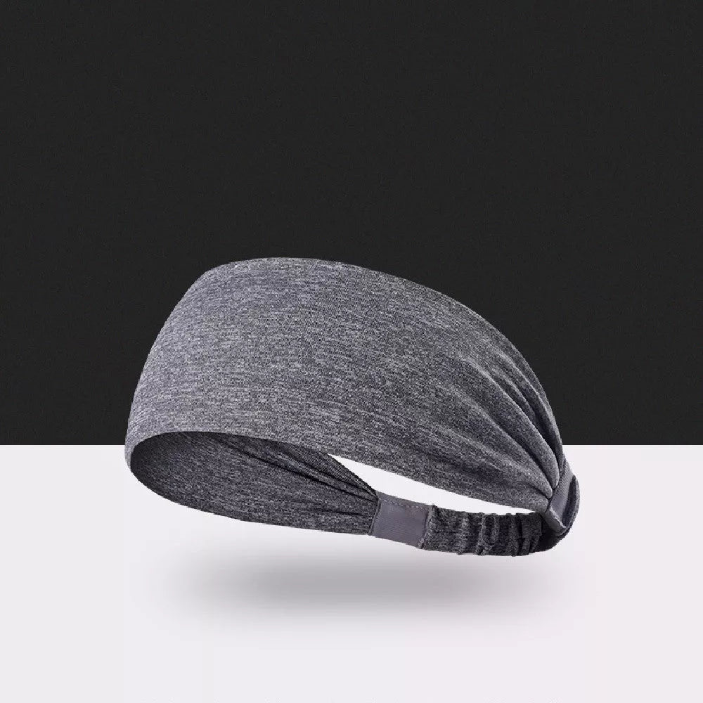 Quick-drying antiperspirant yoga hair band for women in various colors