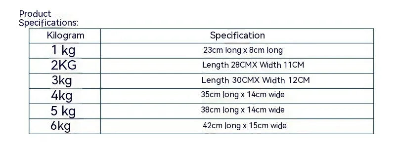 Legging sandbags for track and field training with Oxford cloth construction and adjustable weight options