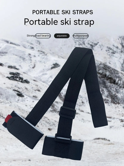 Adjustable double-board skiing bandage shoulder strap in a choice of colours.