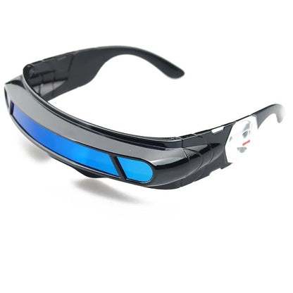 Black frame polarised sports sunglasses with choice of grey, red mercury, or blue mercury tinted lenses