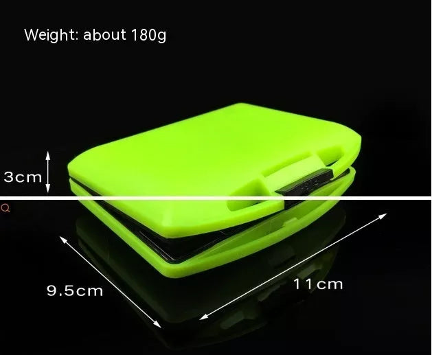 Upgraded rock fishing accessory box containing 184 pieces for organized fishing