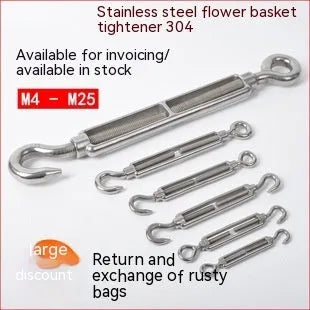 304 stainless steel anti-theft wire rope with double-twist structure and core diameters from 0.8mm to 12mm for security applications