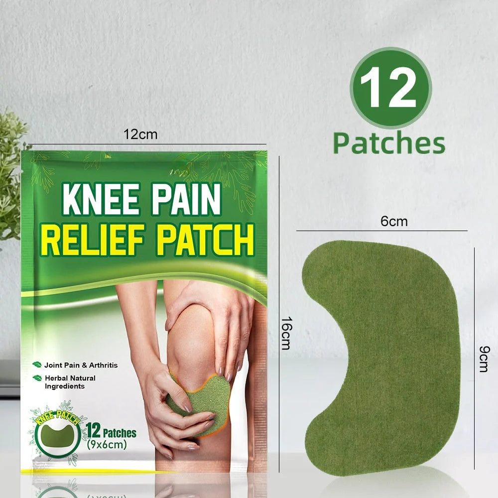Argy Wormwood Knee Plaster for natural joint pain relief with self-heating feature