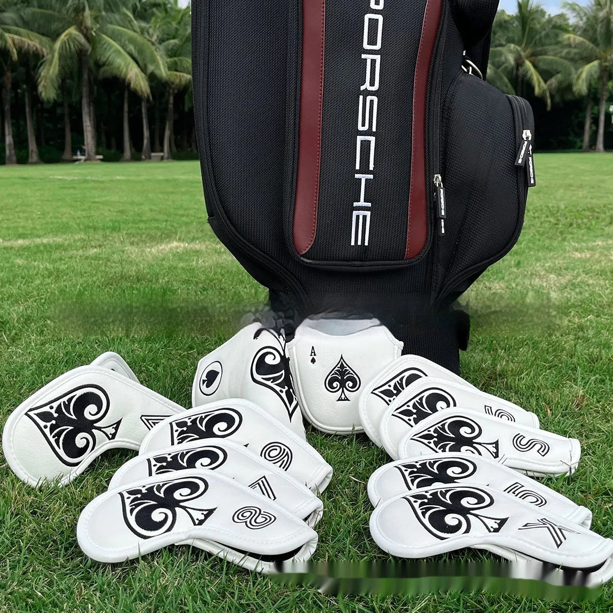 PU putter sleeve cover for golf club protection in choice of three colours