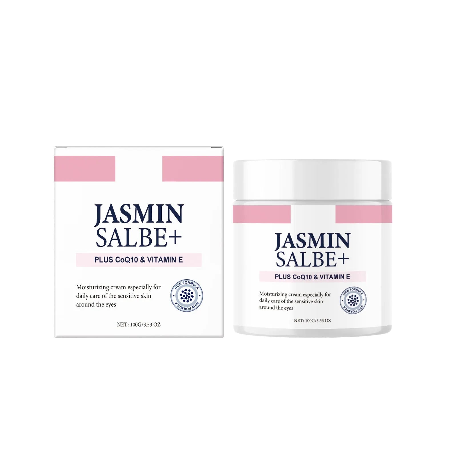 Collagen Light Wrinkle Eye Cream in 100g jar for fine lines and dry skin