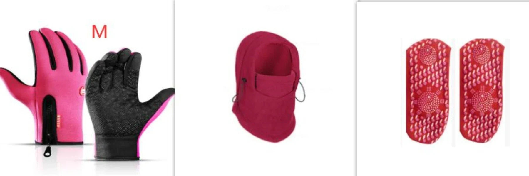 A versatile windproof ski hat with an integrated face mask and neck gaiter, providing complete protection from the elements during outdoor activities.