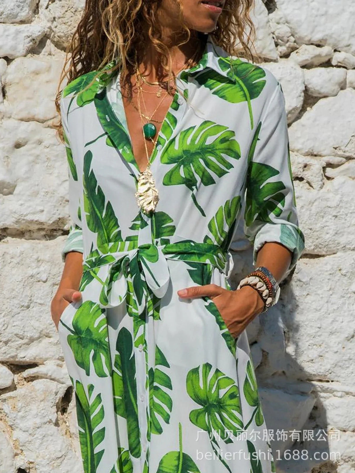 Madrid Vintage Chiffon Dress in various colors and sizes, featuring a V-neck and A-line skirt design