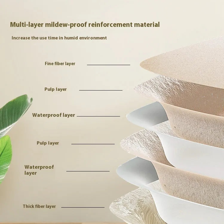 Brown disposable biodegradable cat litter box shown in three different sizes.