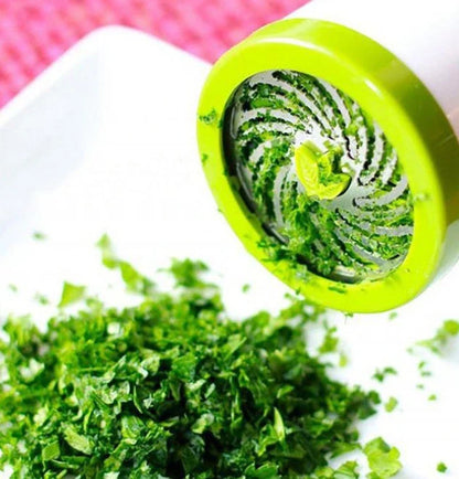 Premium herb chopper for effortless mincing and dicing of fresh herbs like basil, cilantro, and mint