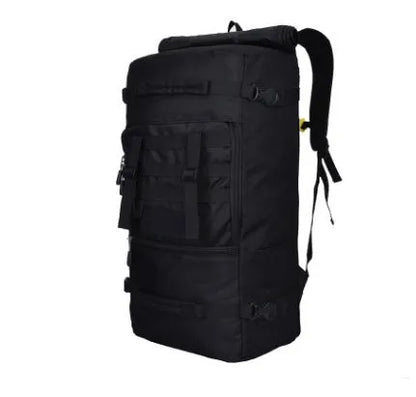 50L military tactical backpack in Camo Sand, Digital Camo, Khaki, Military Green, White Camouflage, and Black, 30 x 56 x 19cm