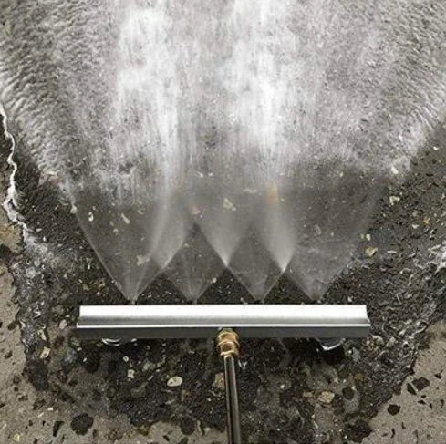 Powerful car undercarriage cleaning brush with extension rods for thorough and convenient car detailing