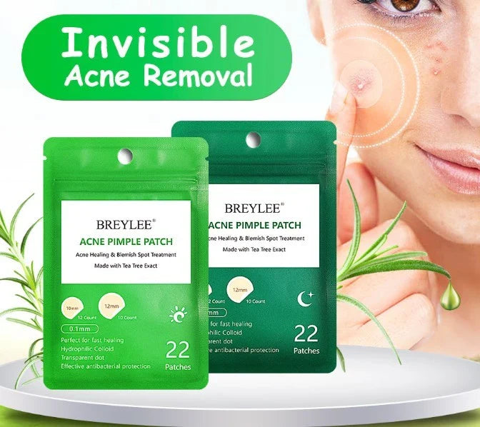 Tea Tree Acne Patches: Transparent, Ultra-Thin Design to Effectively Treat Blemishes and Fade Marks