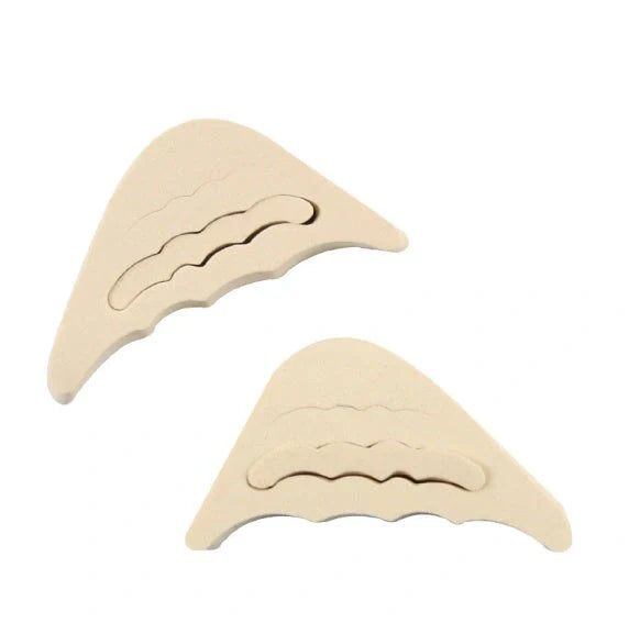 Comfortable anti-slip toe pads for high heels, ensuring a secure and snug fit