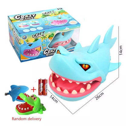 Bite Hand Animal Parent-child Interactive Toy in multicolored plastic designs