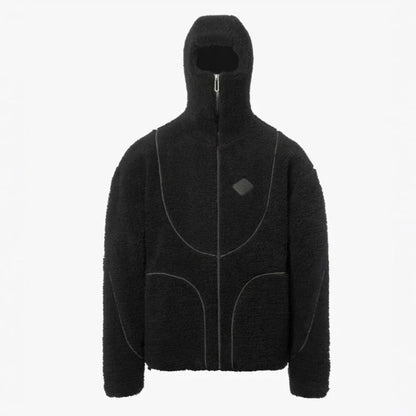 Stylish and Cozy Men's Hooded Patchwork Jacket in Various Colors and Sizes