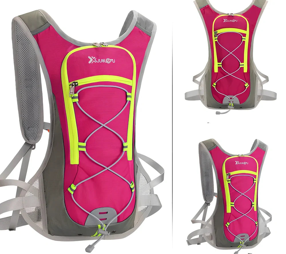 Outdoor sports backpack in multiple colours with adjustable straps and waterproof construction