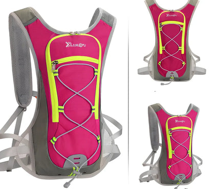 Outdoor sports backpack in multiple colours with adjustable straps and waterproof construction