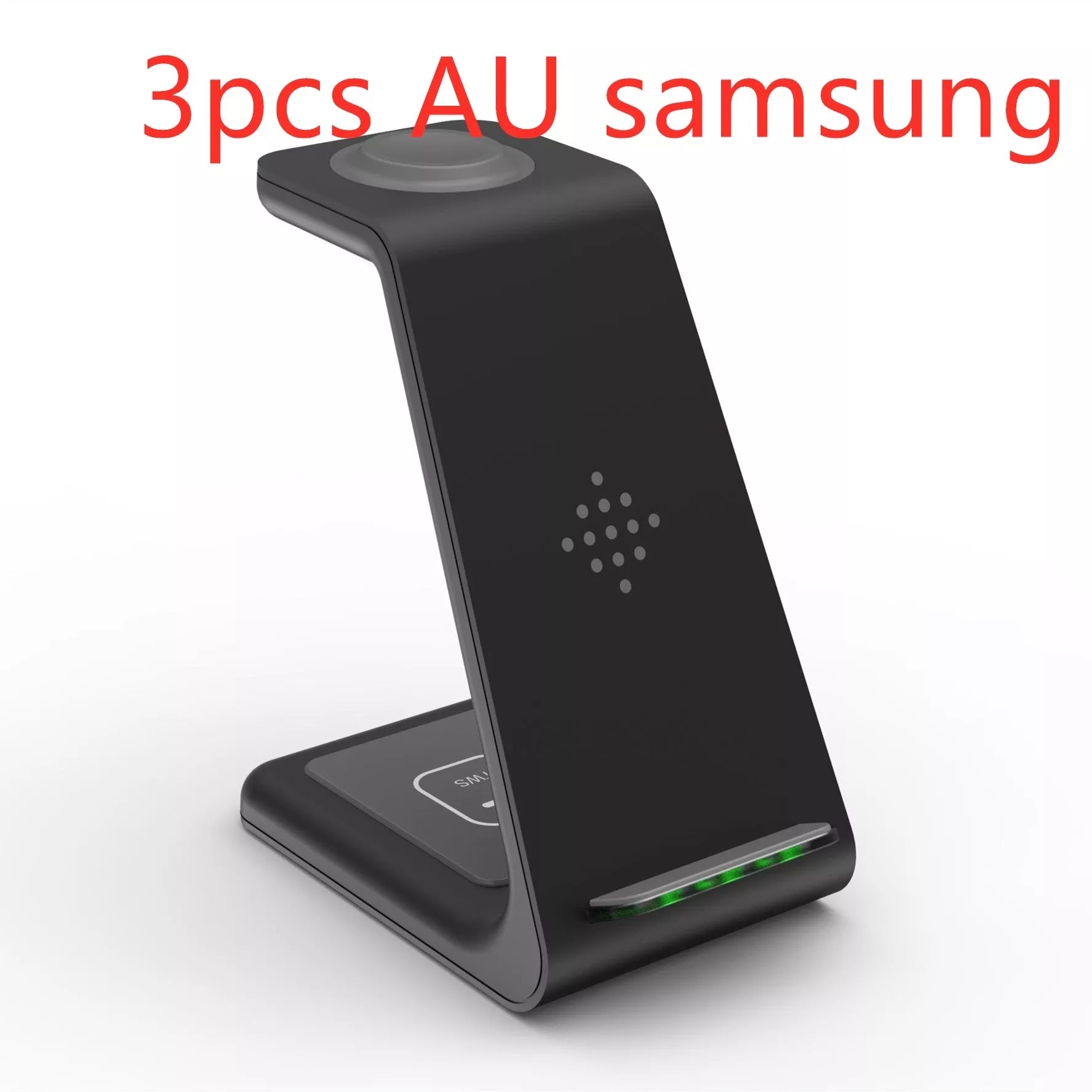 3-in-1 Fast Charging Station for Samsung Galaxy Watch and Buds, compact and efficient