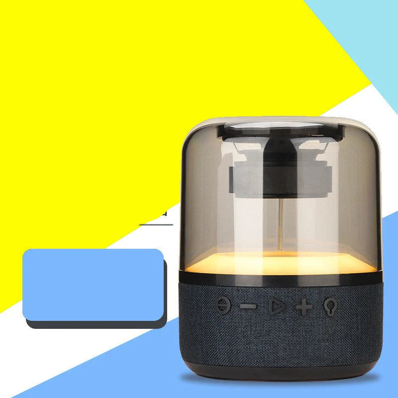 Four-Color Light Touch Wireless Bluetooth Speaker with 360-degree sound technology