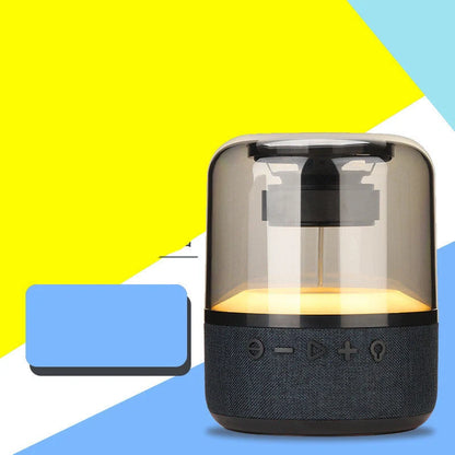 Four-Color Light Touch Wireless Bluetooth Speaker with 360-degree sound technology