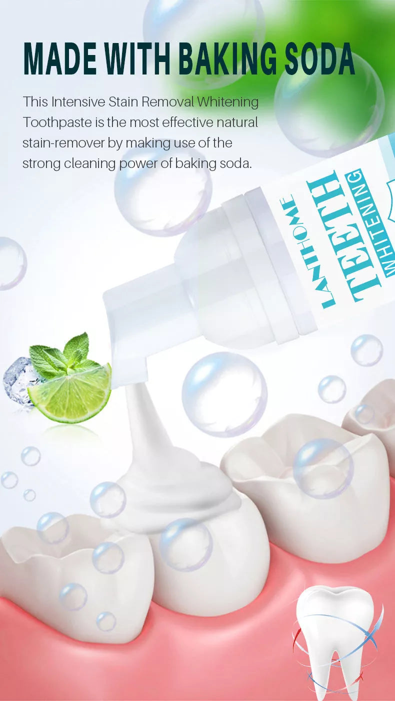 Teeth Whitening Mousse for Adults - 50ml compact whitening solution