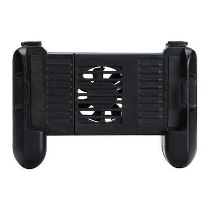 Black Cooling Bluetooth controller-P2 for iPhone gaming with cooling function and 157mm width