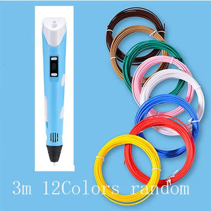 Versatile 3D Art Pen for Creative Painting and Drawing - Unleash Your Artistic Potential with Vibrant Colors and Precise Control