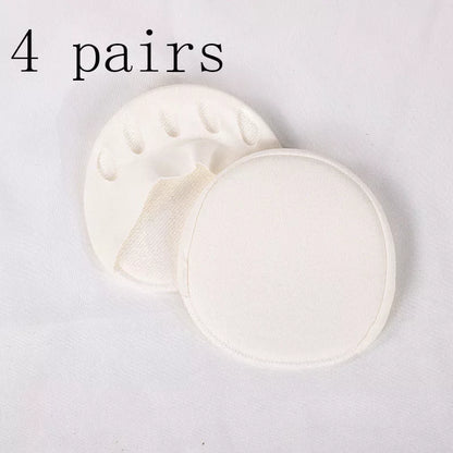 Invisible Five Finger Socks with cushioned forefoot pads for pain relief