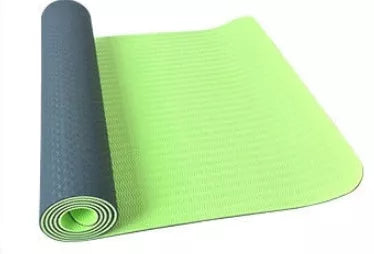 6mm thick beginner yoga mat with waterproof and non-slip features in various colors