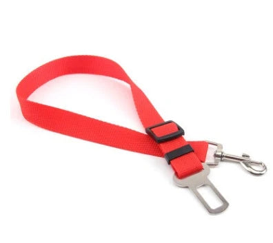 Adjustable Seatbelt Dog Leash for Secure and Comfortable Car Rides with Pets