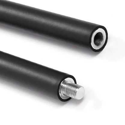 Gym equipment handle accessories with bearing ring for Pilates sticks, steel construction with EVA grip