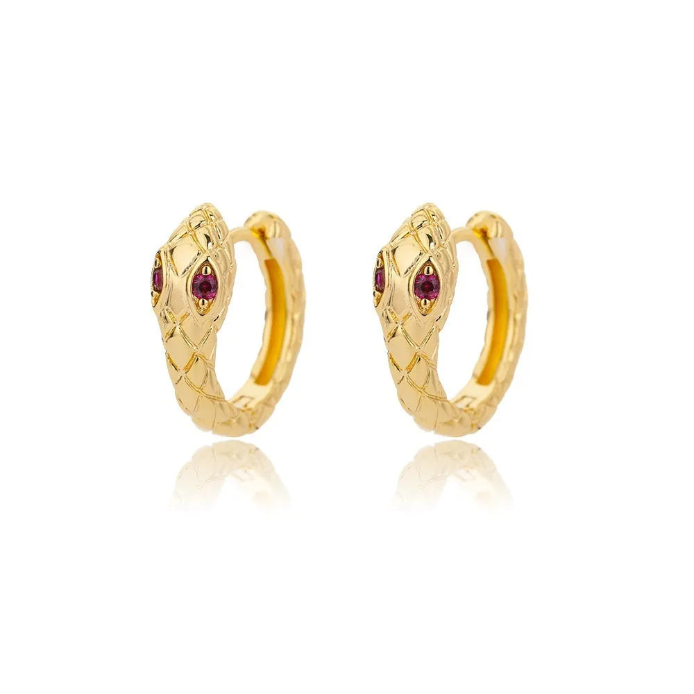 Women's irregular geometric butterfly earrings in copper with diamond treatment, showing heart-shaped and star designs in various colours
