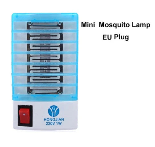 Quiet Mosquito Repelling Lamp - Effective insect zapper with low-noise fan, 360-400nm purple light, and automatic on/off sensor