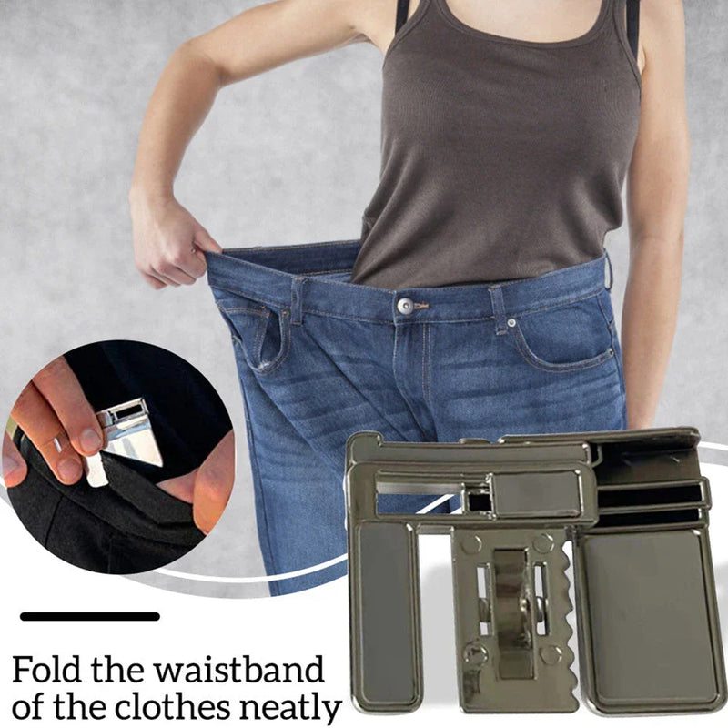 Premium Adjustable Pants Waist Clip - The Ultimate Waistband Tightener