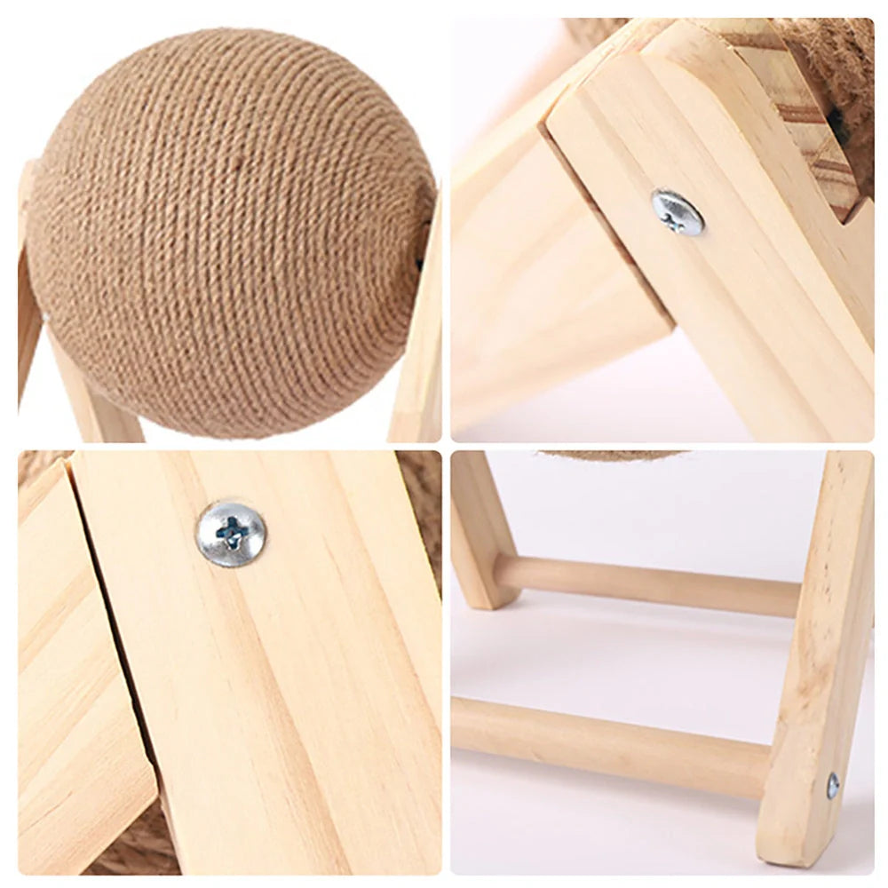 Professional Vertical Cat Toy Sisal Cat Catching Ball for furniture protection and cat entertainment
