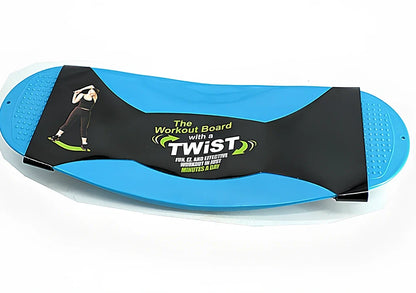 Simply Fit Board ABS balance board showing rotating mechanism and 60x24cm platform