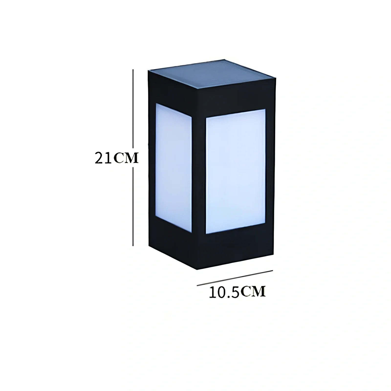 Solar-powered garden lights with waterproof LED illumination for outdoor spaces