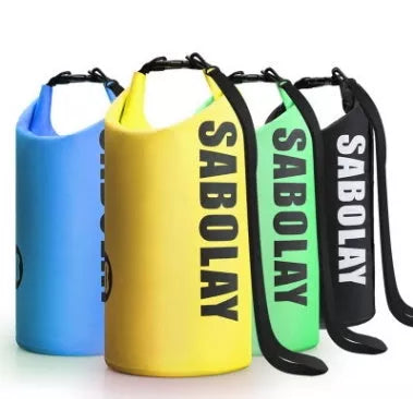 Outdoor waterproof bag in various colors for beach and snorkeling