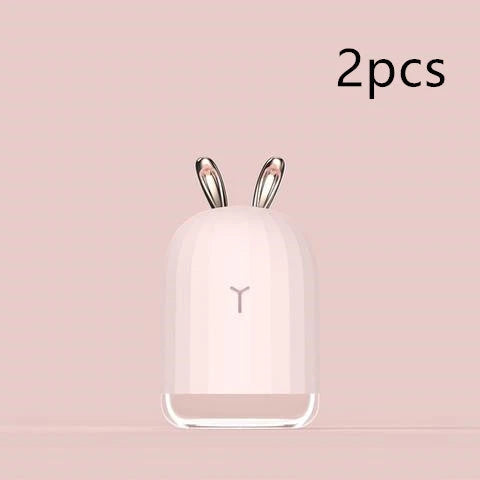 Compact deer-shaped humidifier with USB power for small spaces up to 100 square feet