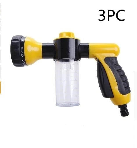 Premium High-Pressure Automotive Foam Spray Gun with 8 Spray Patterns for Versatile Cleaning Needs